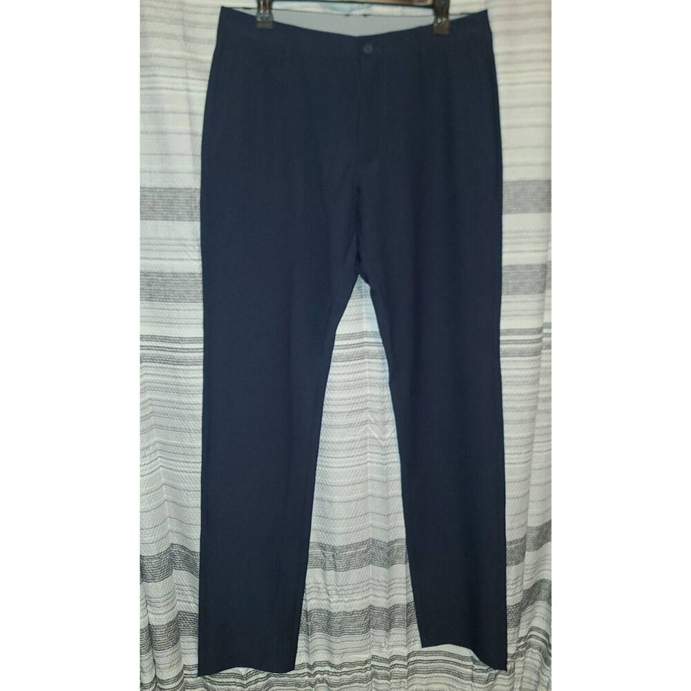 FootJoy Pro Tour Golf Pants Mens 32x34 Black Stretch Flat